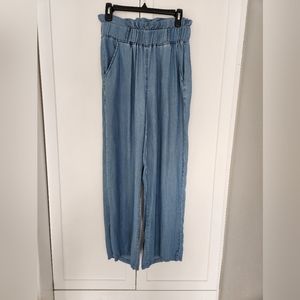 Light blue palazzo pants